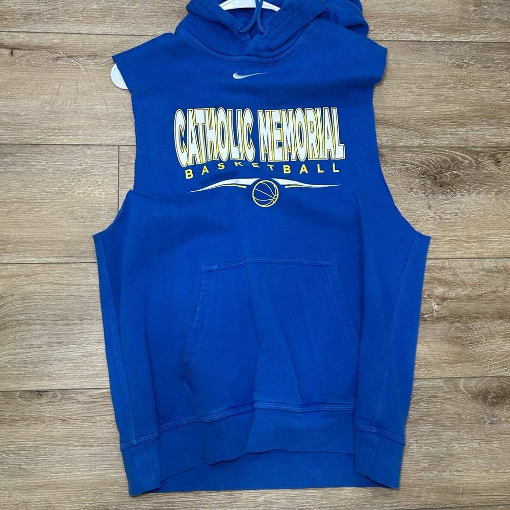 Nike Blue Basketball Hoodie
